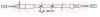 BENDIX 431140B Cable, parking brake